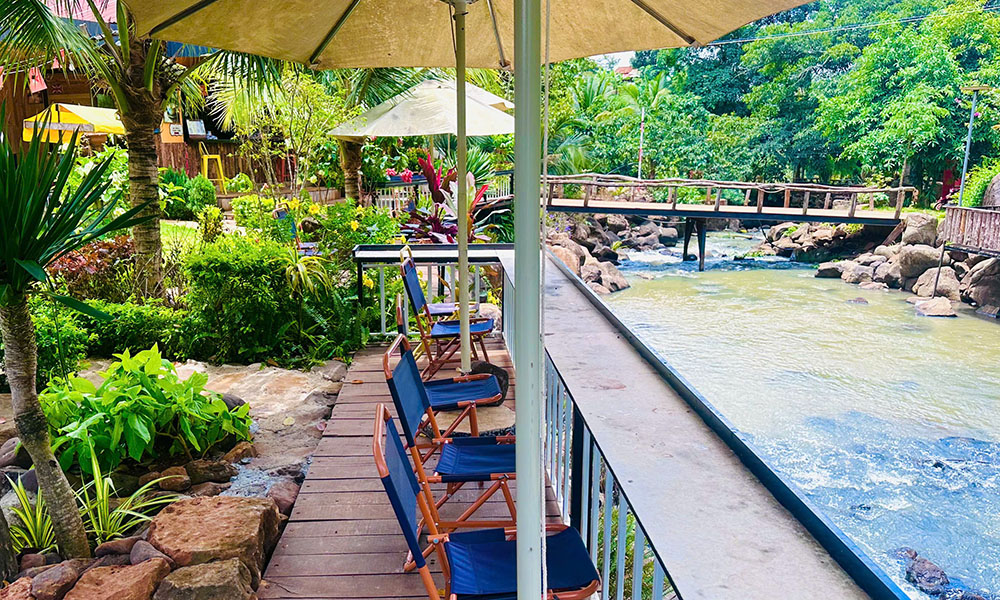 Cafe Suối Garden - Eva Valley tại Đắk Sắk