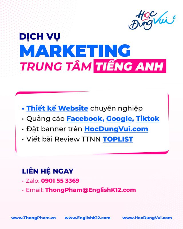Dịch vụ Marketing